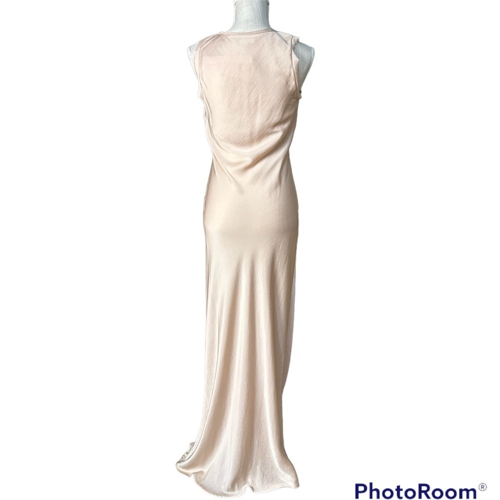 Avec Les Filles Washed Statin Bias Slip Maxi Dress Size: S New!‎ - Picture 5 of 11